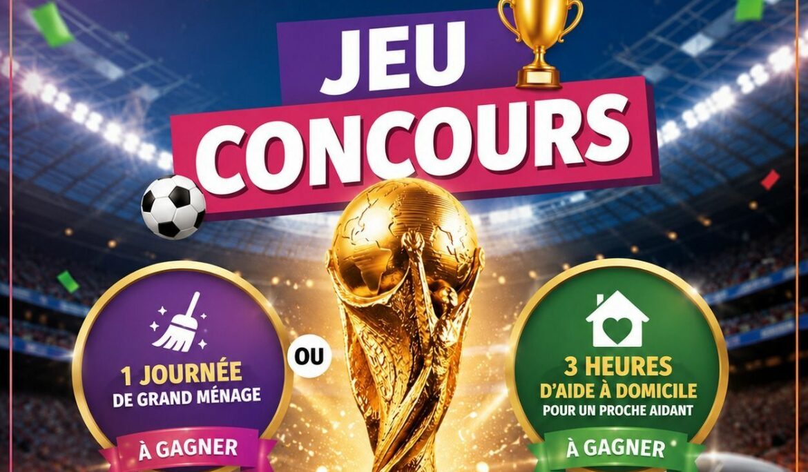 Jeu concours Auxiliadom Coupe du Monde 2026 2 Jeu concours Auxiliadom Coupe du Monde 2026